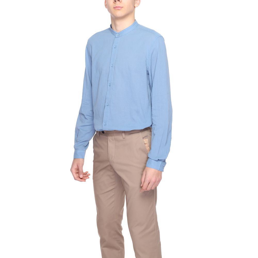 Blaues Baumwollhemd von Antony Morato
