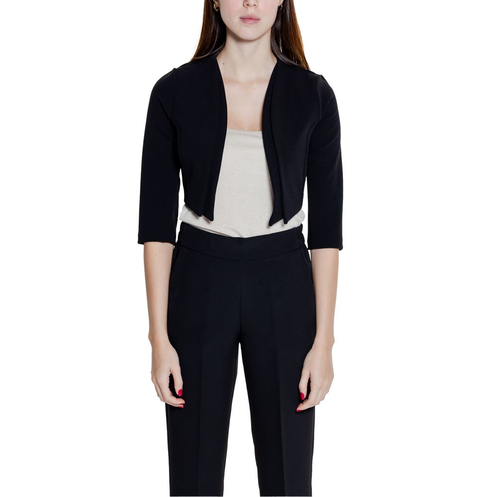 Rinascimento Schwarzer Polyesterpullover