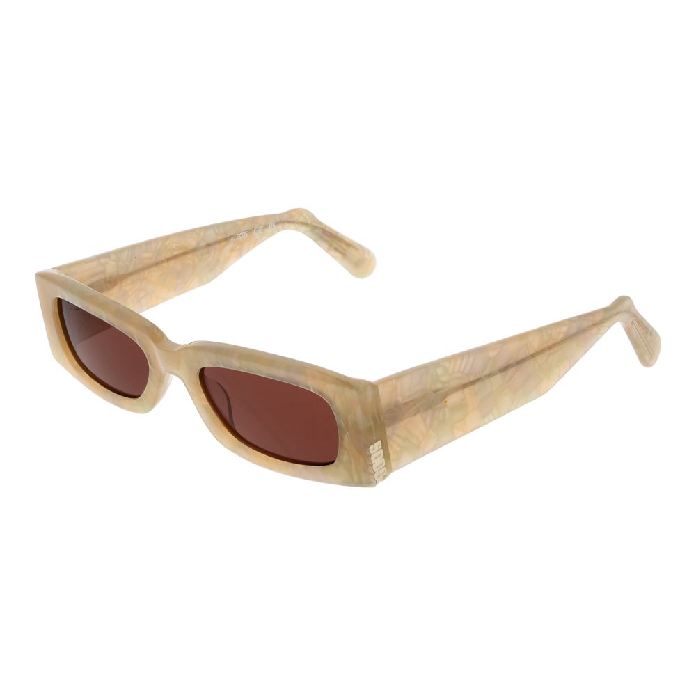 Ochelari de soare unisex GCDS crem