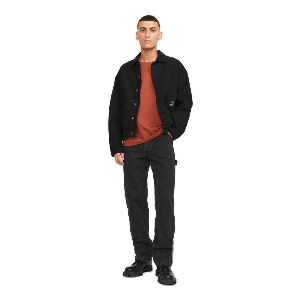 Jack & Jones – Schwarze Jeans und Hose aus Baumwolle