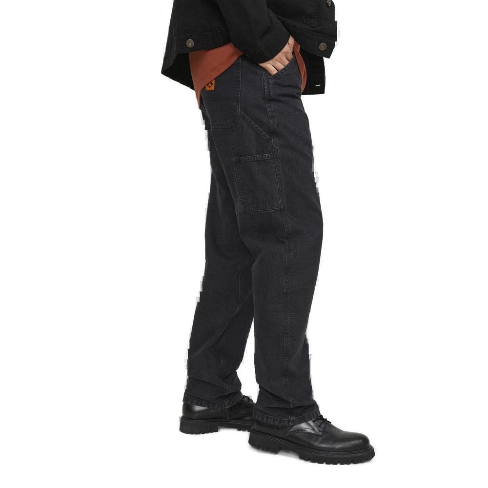 Jack & Jones – Schwarze Jeans und Hose aus Baumwolle