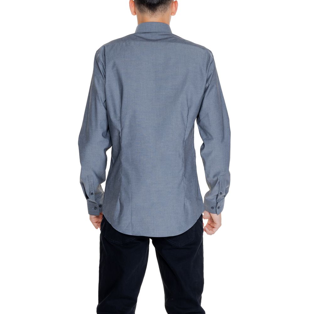 Calvin Klein Schwarzes Baumwollhemd