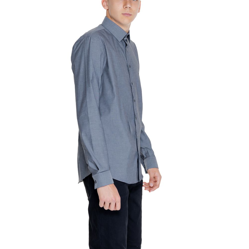 Calvin Klein Schwarzes Baumwollhemd