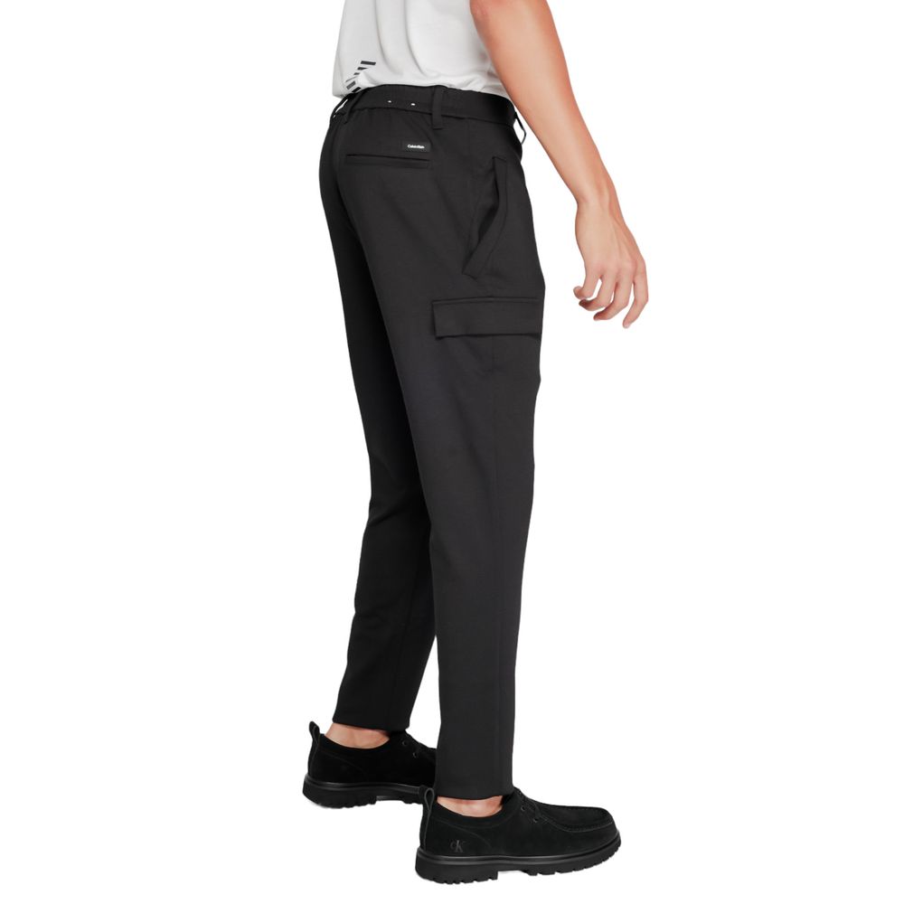 Calvin Klein – Schwarze Jeans und Hose aus recyceltem Polyester