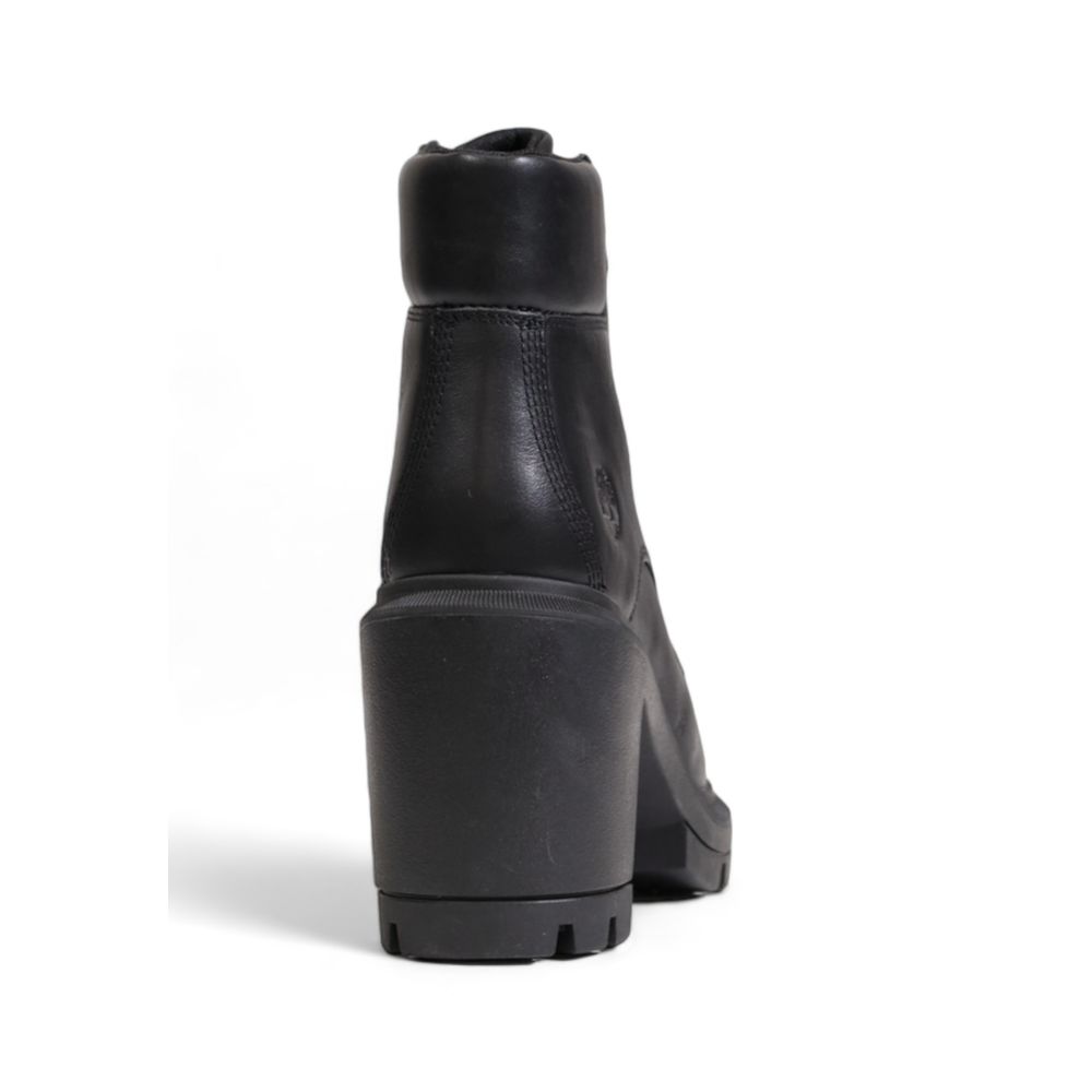 Timberland – Schwarze Sandalen aus recyceltem Leder