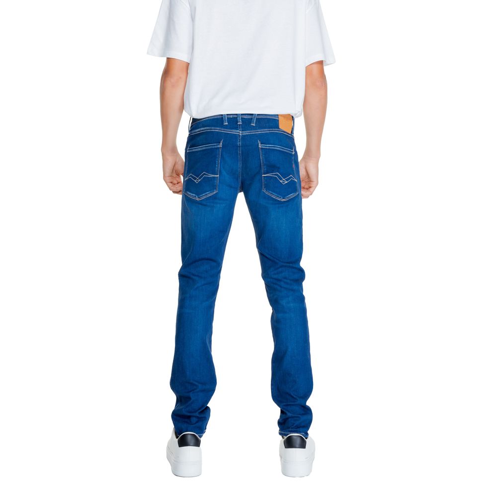 Replay Jeans & Hose aus Baumwolle, Blau