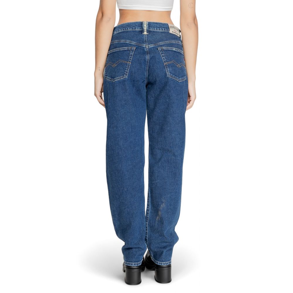 Replay Jeans & Hose aus Baumwolle, Blau