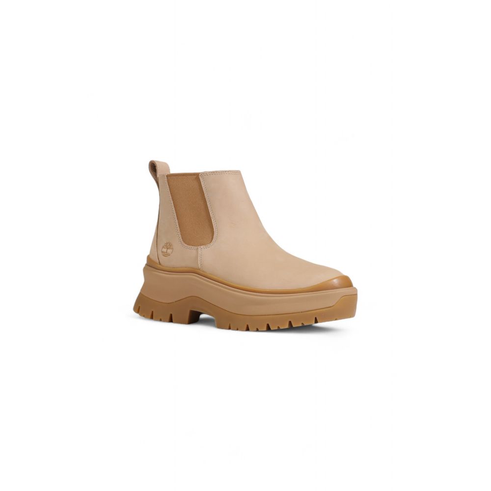Timberland – Beige Wildlederstiefel