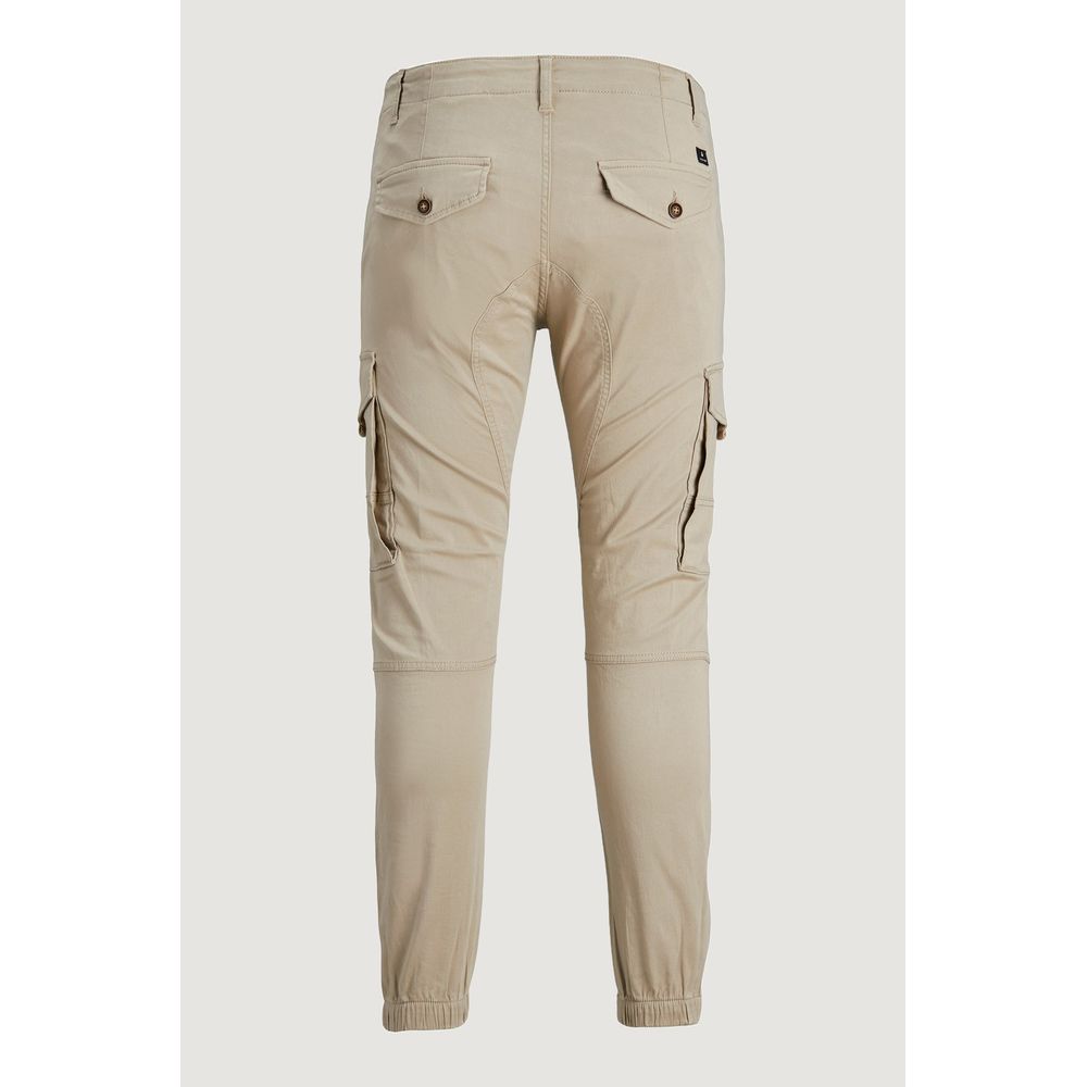 Jack & Jones Jeans und Hose aus Baumwolle in Beige