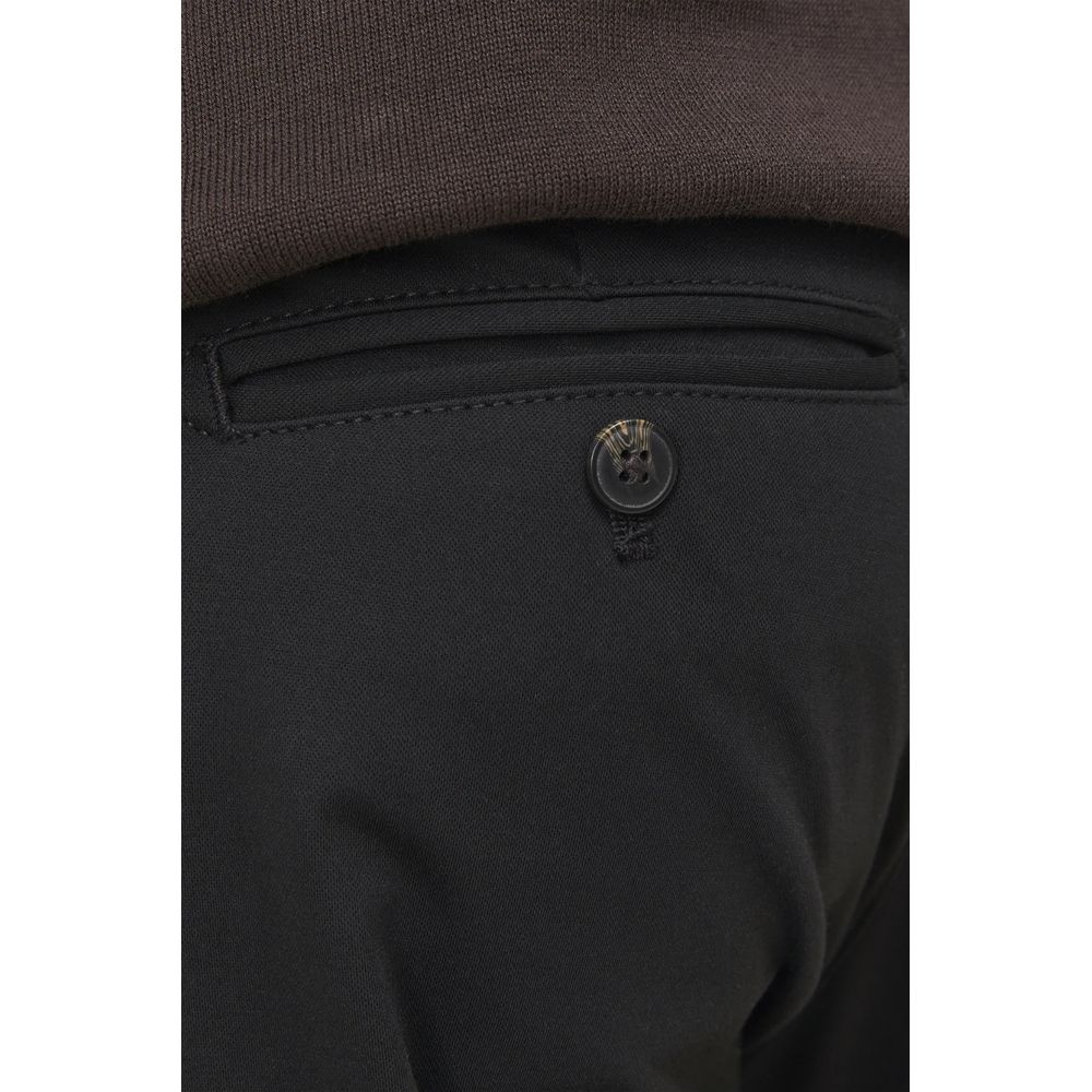 Jack Jones – Schwarze Jeans und Hose aus recyceltem Polyester