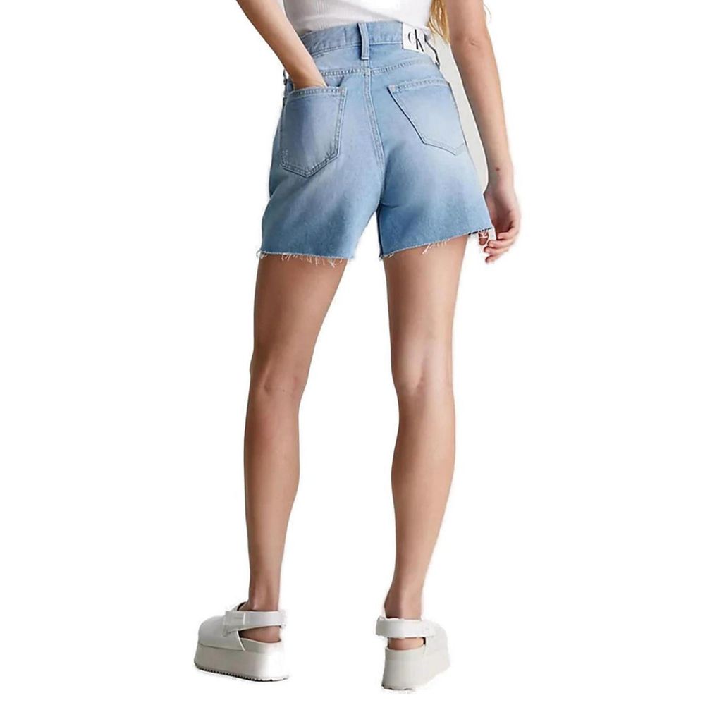 Calvin Klein Jeans Hellblaue Baumwollshorts