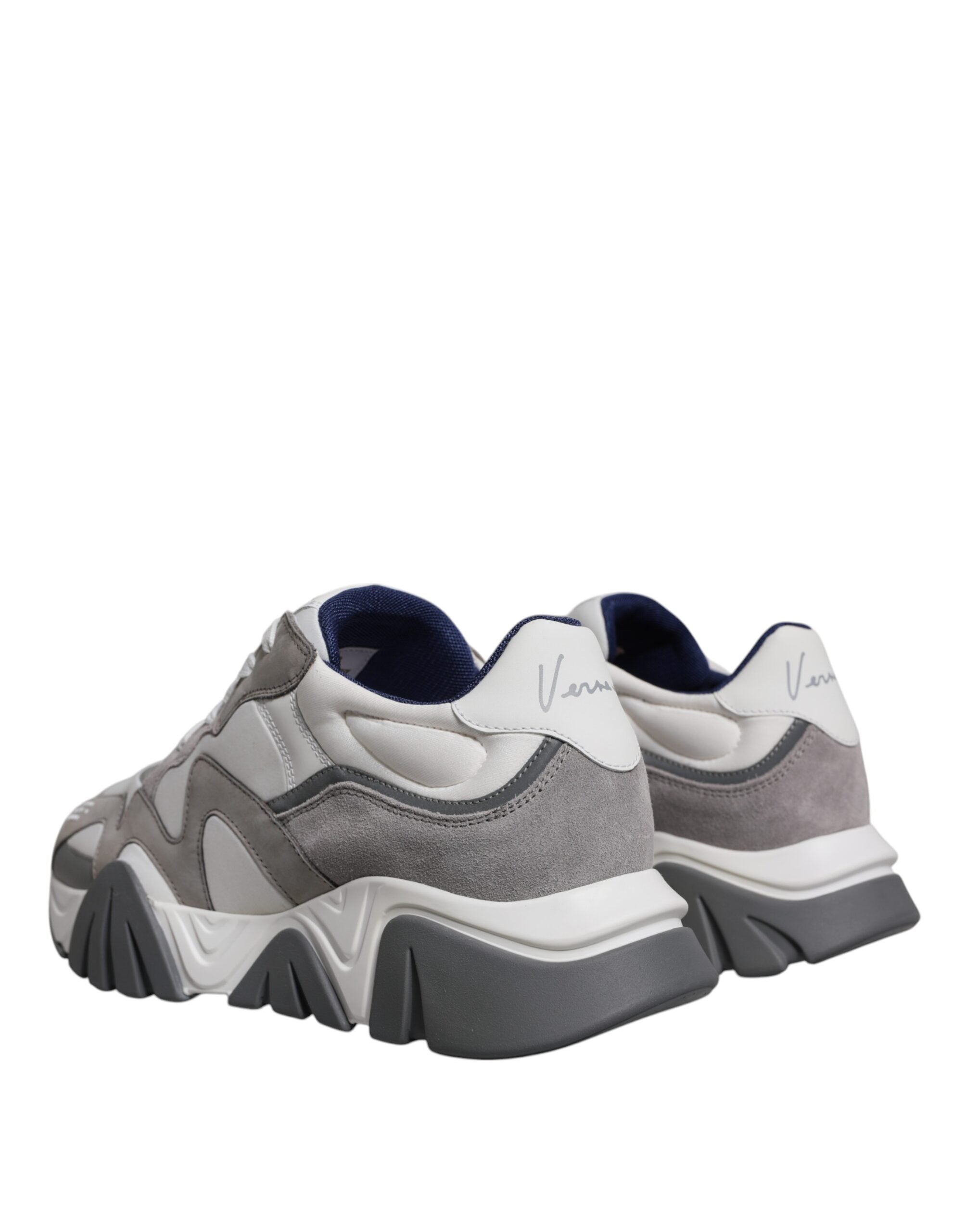 Versace – Squalo – Sneaker aus Neopren in Grau