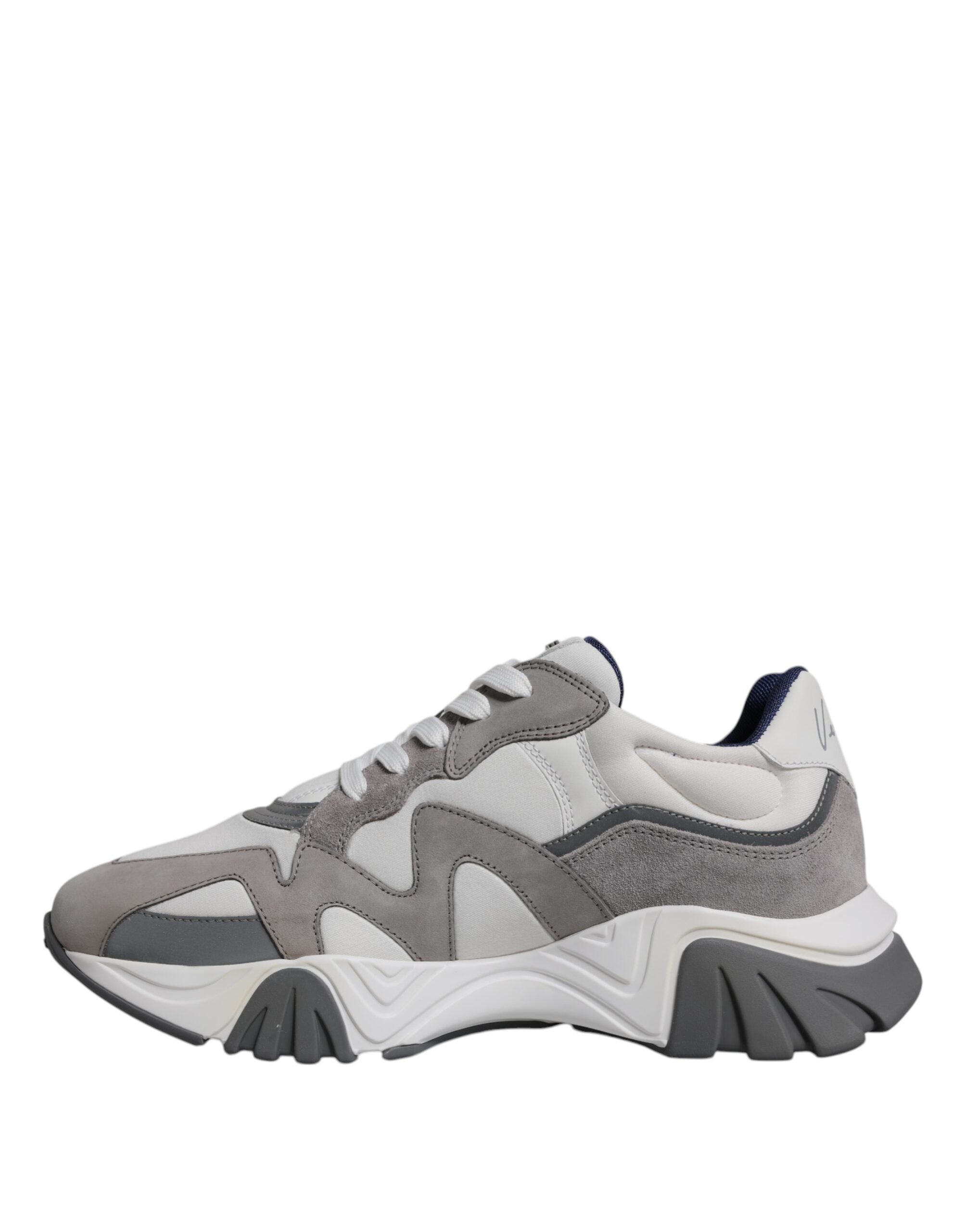 Versace – Squalo – Sneaker aus Neopren in Grau