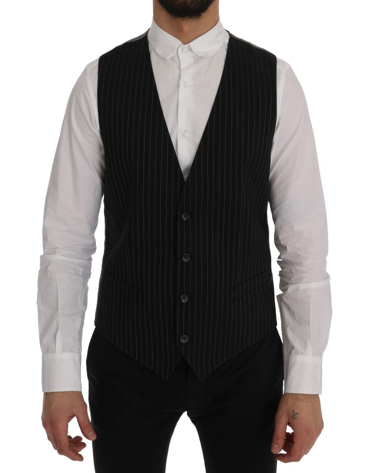 Vestă elegantă cu dungi Dolce & Gabbana