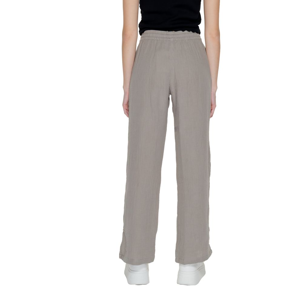 Jacqueline De Yong Beige Baumwolljeans und -hose
