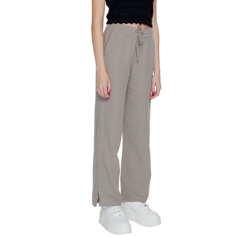 Jacqueline De Yong Beige Baumwolljeans und -hose