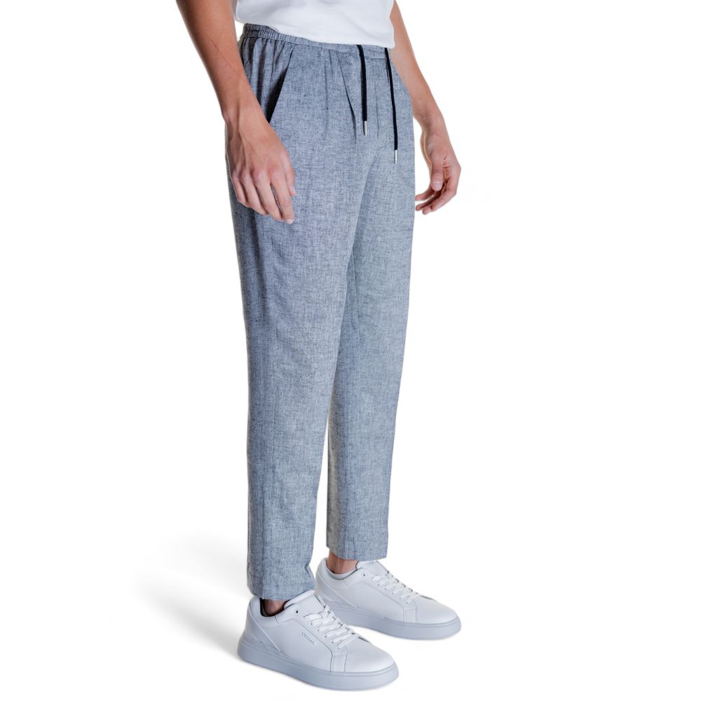 Antony Morato Schwarze Leinenhose