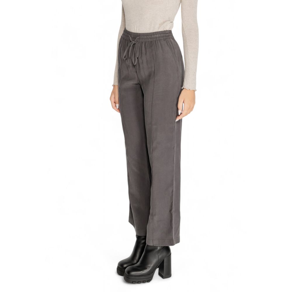 Jacqueline De Yong Graue Viskose-Jeans und -Hose