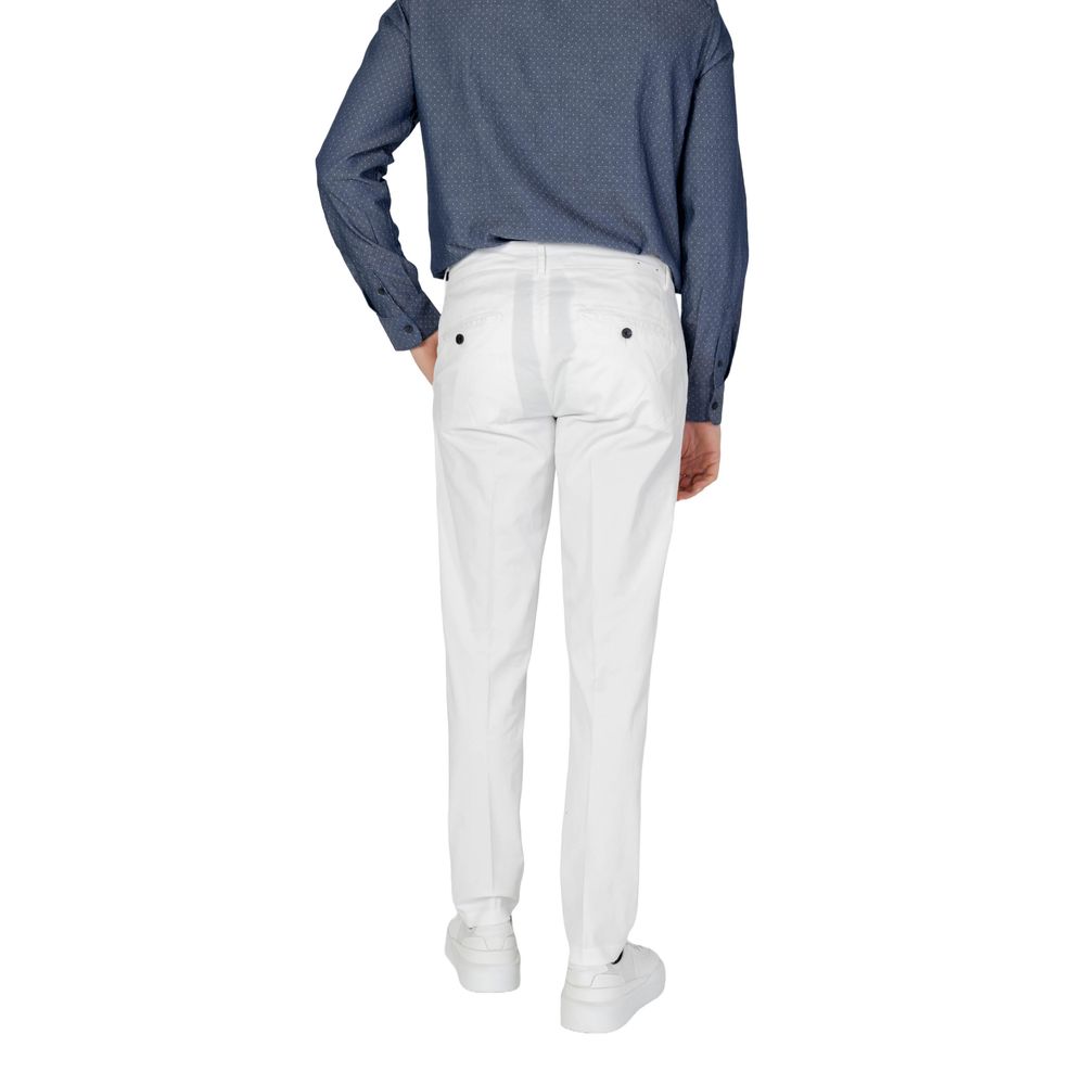 Antony Morato – Cremefarbene Skinny-Hose aus Baumwolle