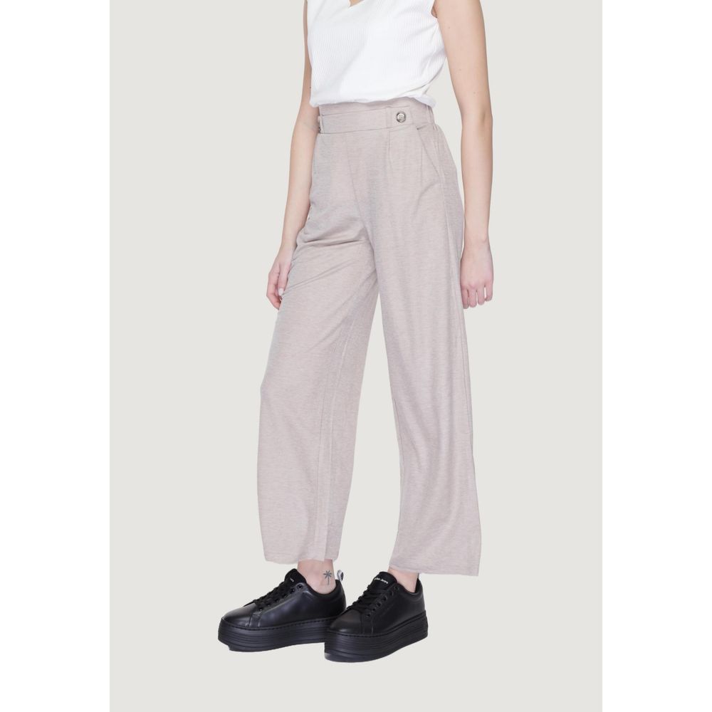 Jacqueline De Yong Graue Viskosejeans und -hose