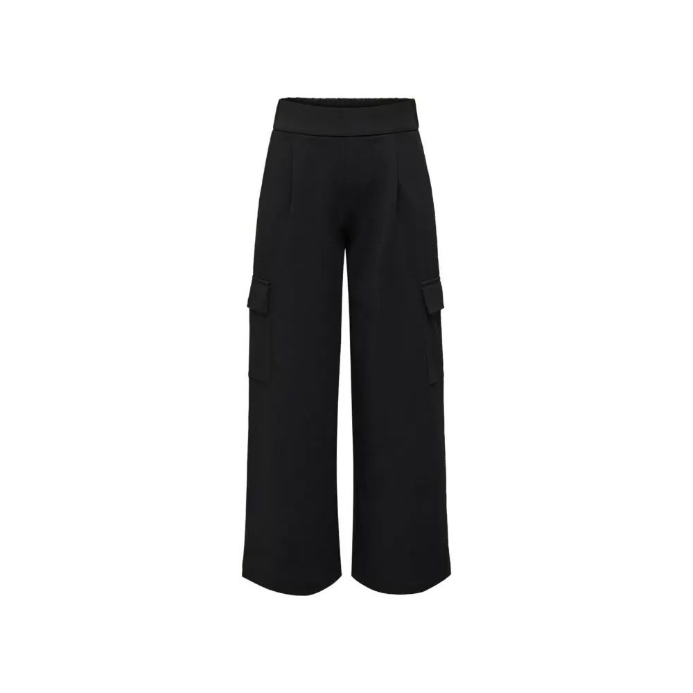 Jacqueline De Yong Schwarze Polyesterjeans und -hose