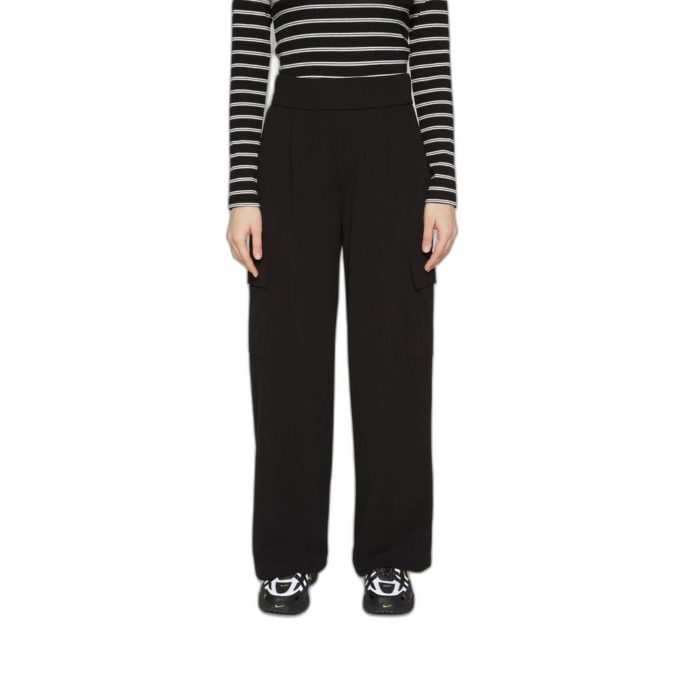 Jacqueline De Yong Schwarze Polyesterjeans und -hose