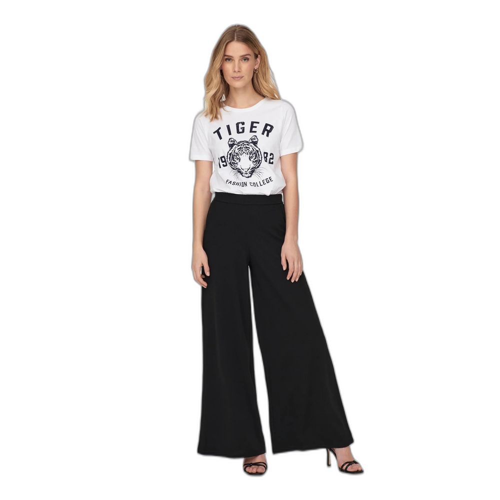 Jacqueline De Yong – Schwarze Jeans und Hose aus recyceltem Polyester