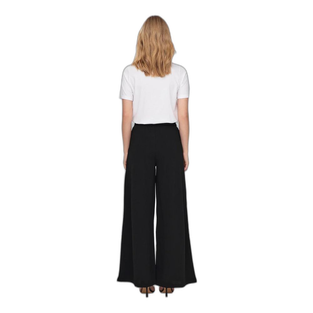 Jacqueline De Yong – Schwarze Jeans und Hose aus recyceltem Polyester