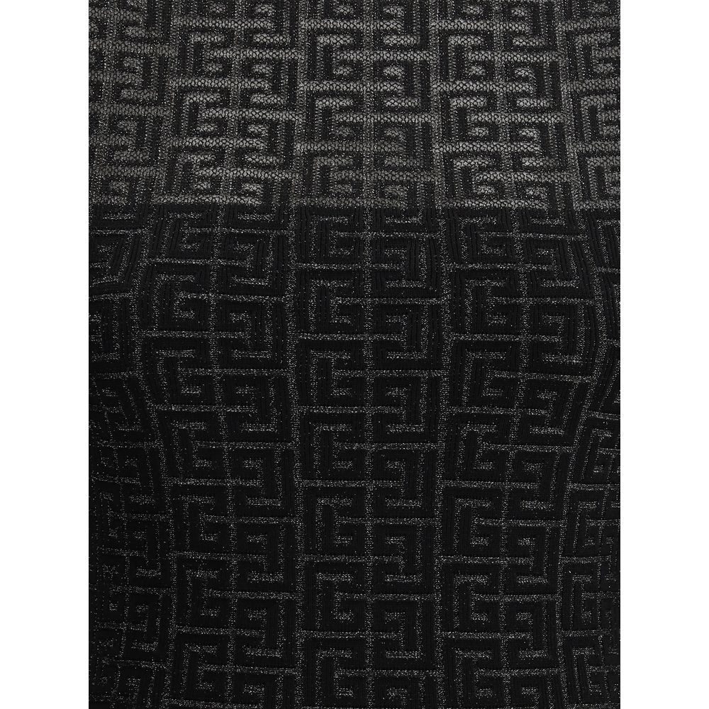Rochie mini tricotată Balmain