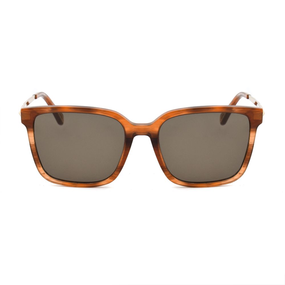 Ochelari de soare Zadig & Voltaire maro cu model de păr de vițel