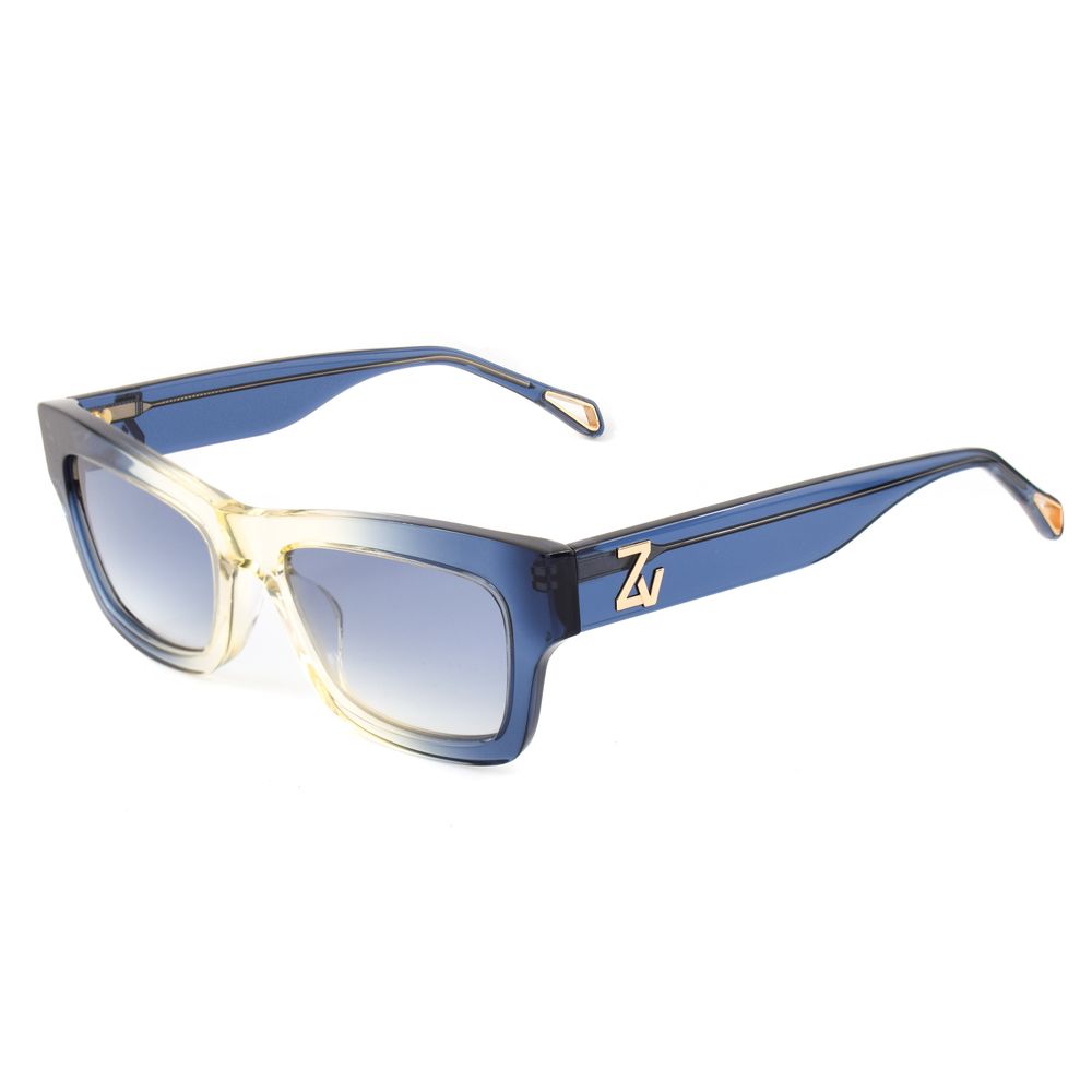 Ochelari de soare Zadig & Voltaire albastru din acetat