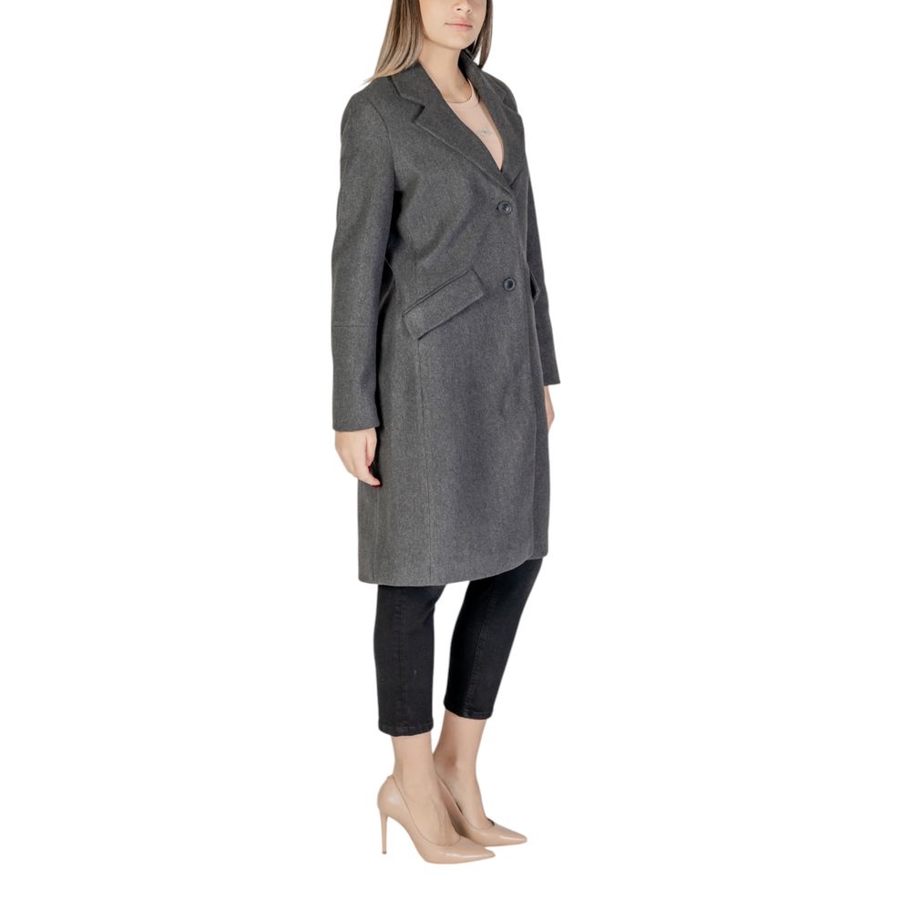 Vero Moda Graue Polyesterjacken und -mäntel