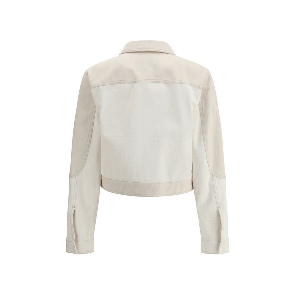 Fendi FF-Print Denim Gacket