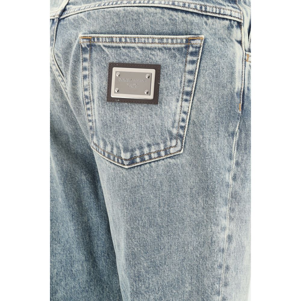 Dolce & Gabbana Jeans mit abgenutztem Effekt