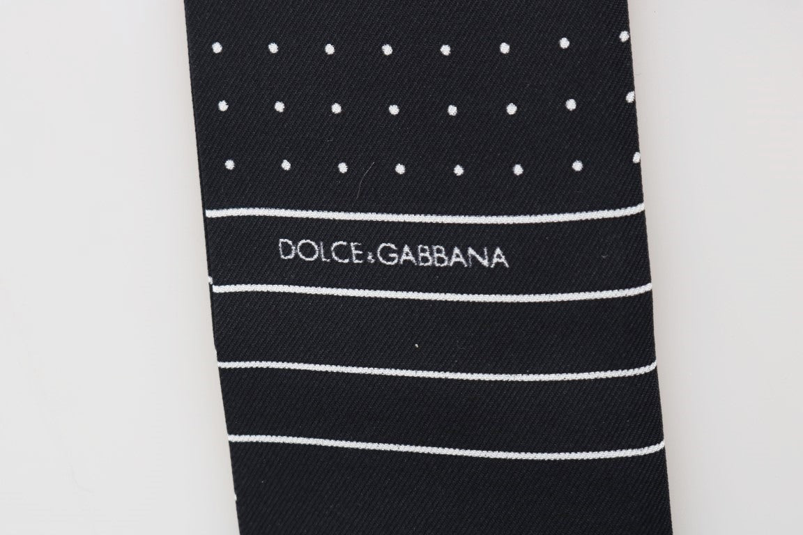 Dolce & Gabbana Eleganter Seiden-Krawattenschal für Herren