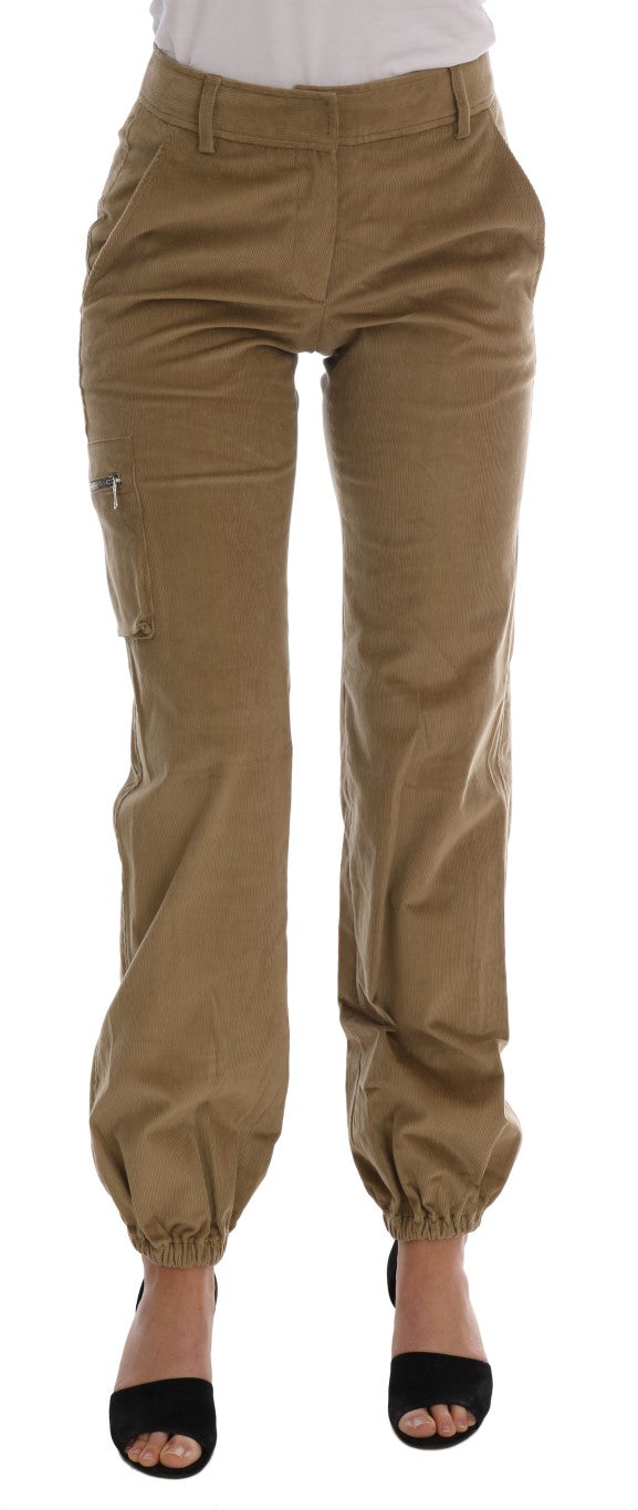 Ermanno Scervino Schicke beige Freizeithose für anspruchsvollen Stil