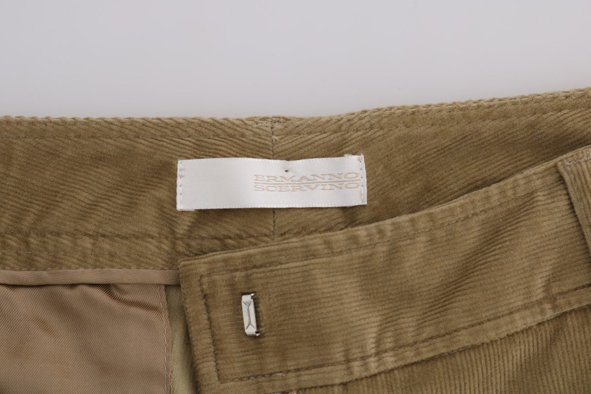 Ermanno Scervino Schicke beige Freizeithose für anspruchsvollen Stil
