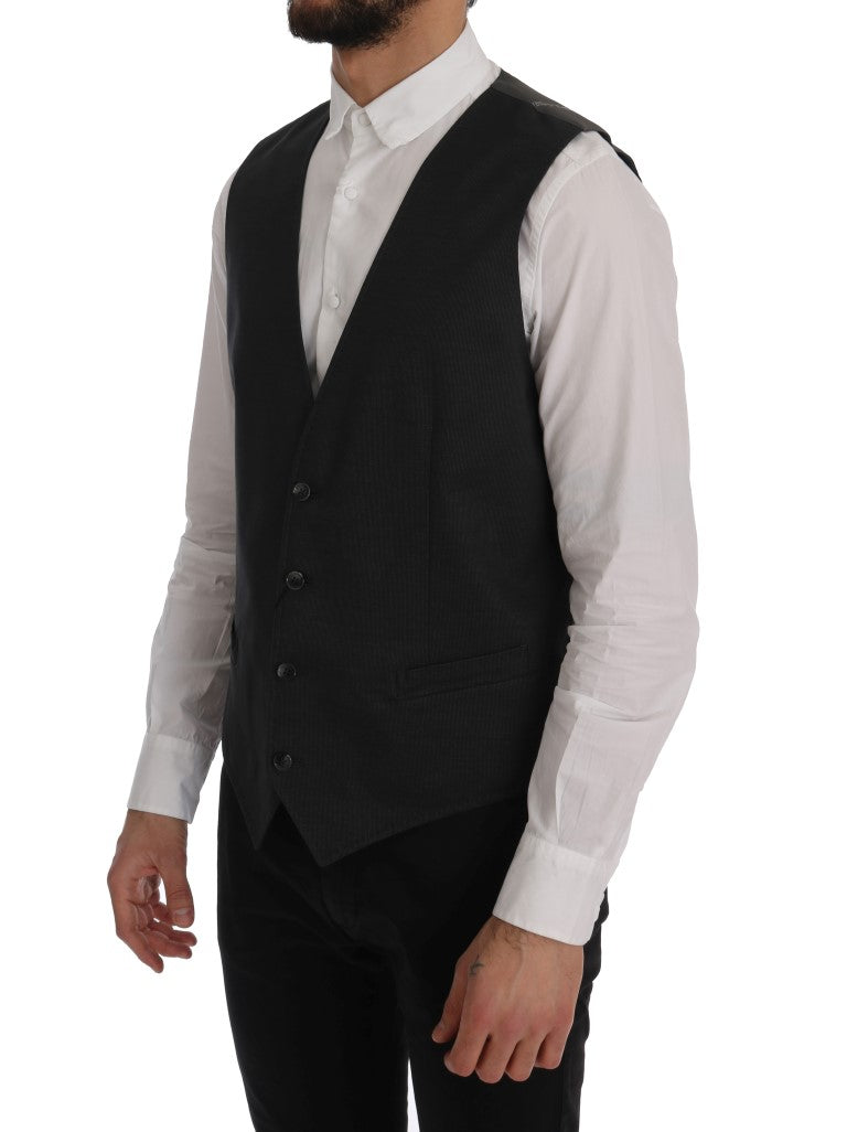 Dolce & Gabbana Elegante graue Weste