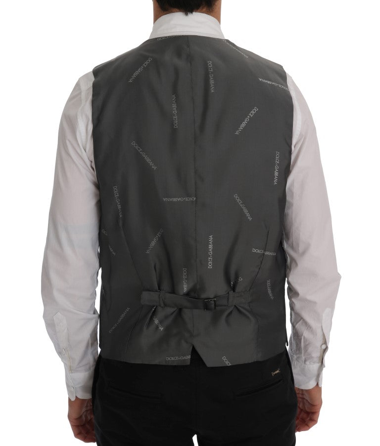 Dolce & Gabbana Elegante graue Weste