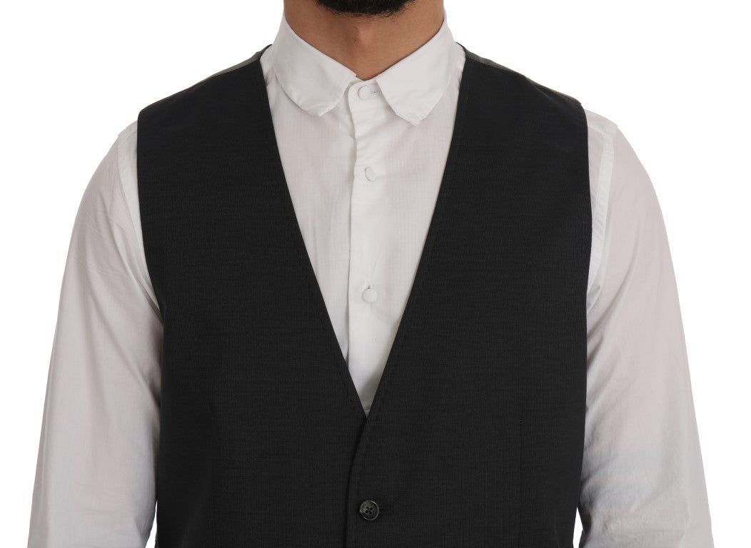 Dolce & Gabbana Elegante graue Weste