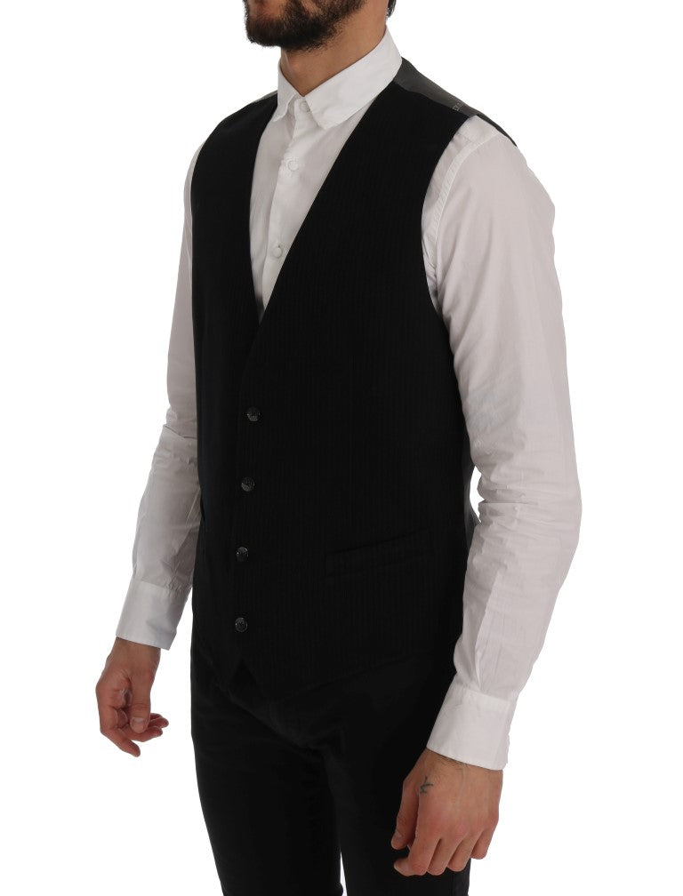 Dolce & Gabbana Elegante gestreifte Weste