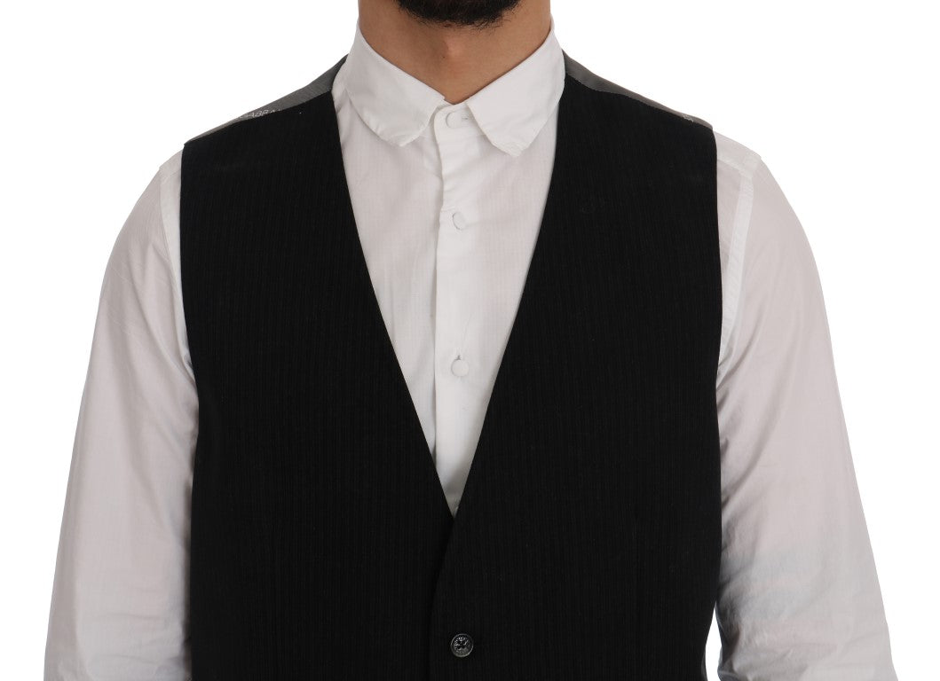 Dolce & Gabbana Elegante gestreifte Weste