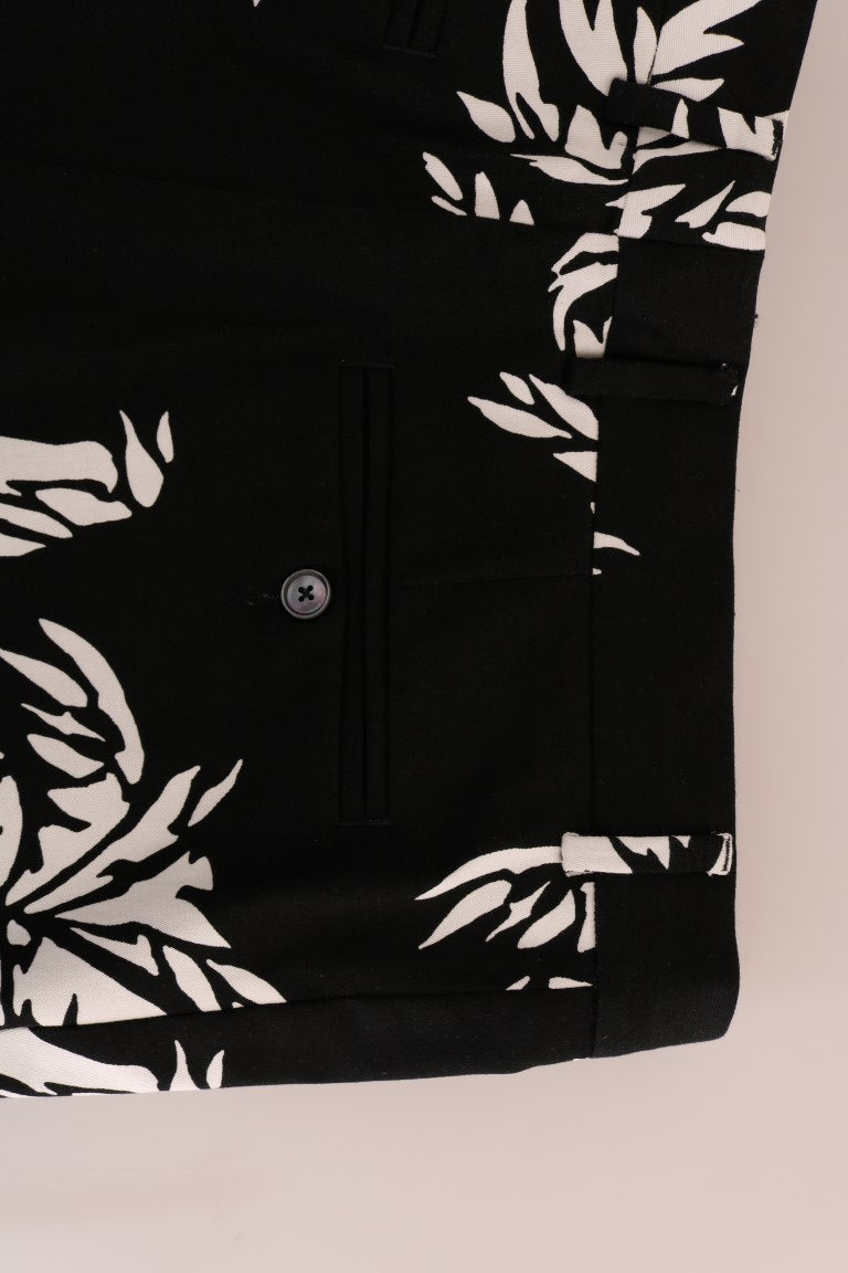 Dolce & Gabbana Elegante Knöchelhose mit Baumprint