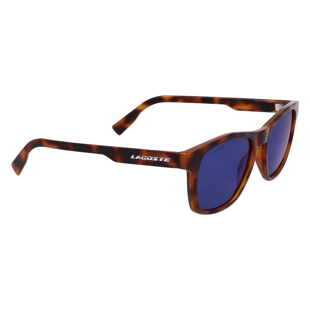 Lacoste – Braune Sonnenbrille mit Bio-Injektion