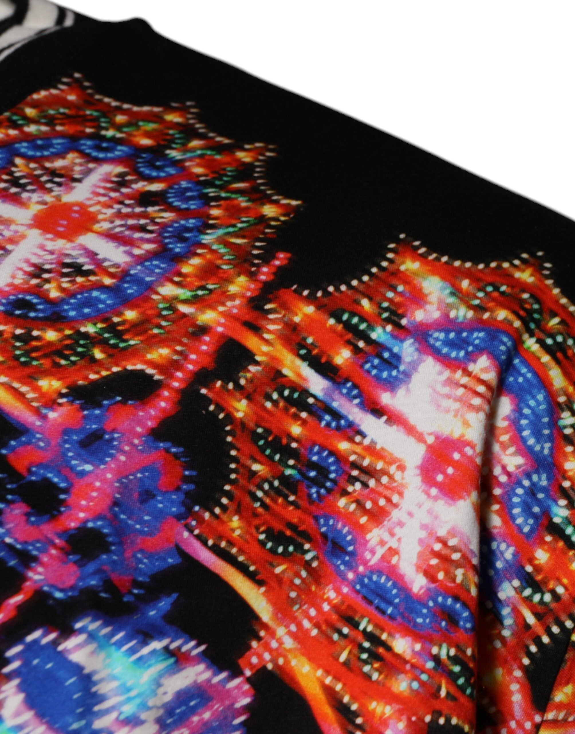 Dolce & Gabbana Tricou cu mânecă scurtă pentru bărbați, model Kaleidoscope multicolor