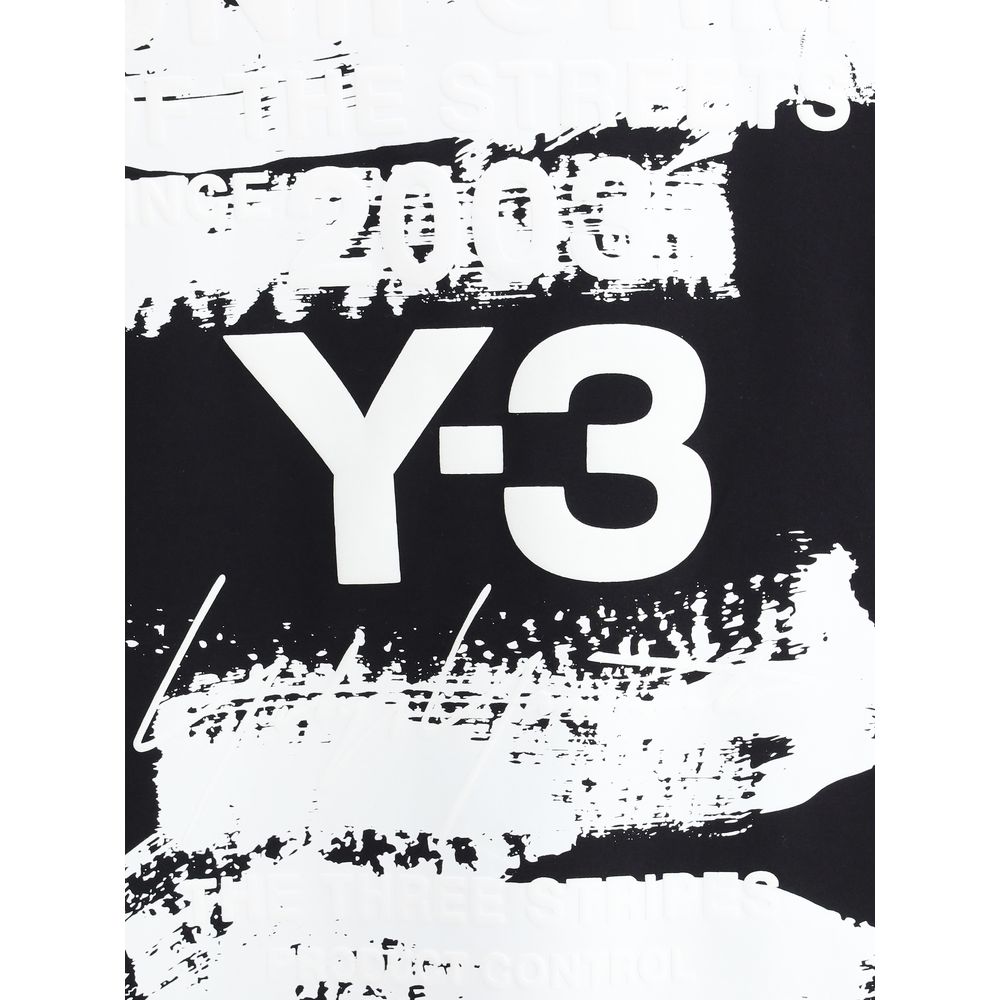 Y-3 Langarmtrikot mit Maxi-Print