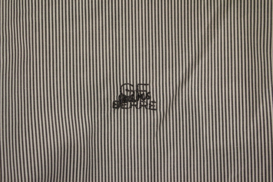 Cămașă casual din bumbac cu dungi gri GF Ferre Chic