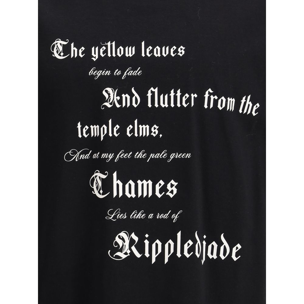 Alexander McQueen Maxi-T-Shirt mit Print