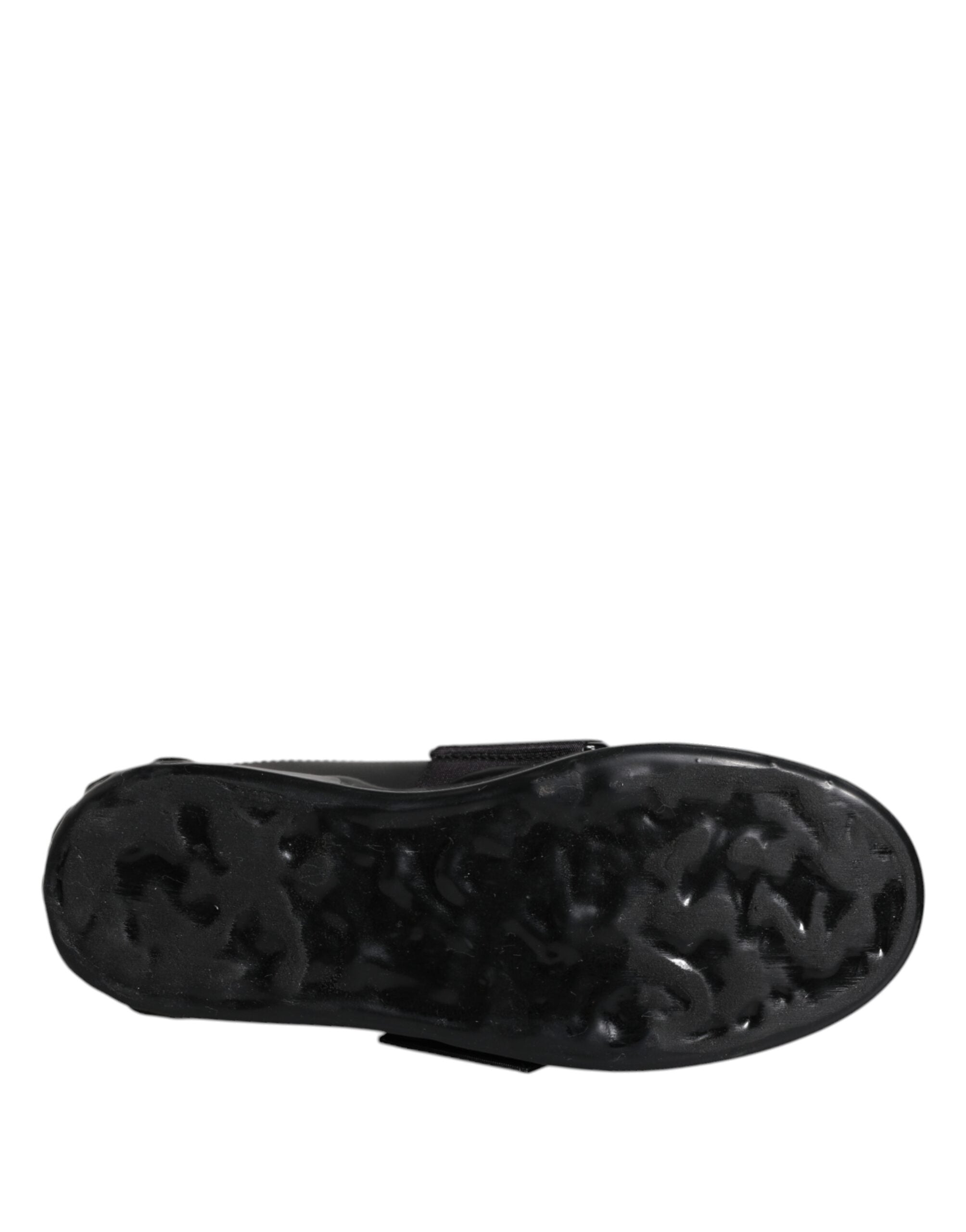 Dolce & Gabbana – Schwarze D&G AMORE – Niedrige Sneakers