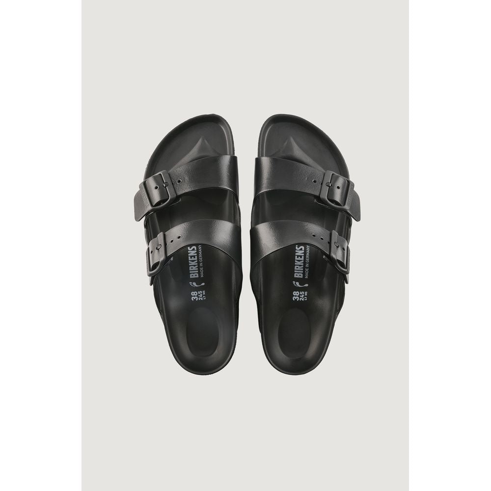 Sandale Birkenstock negre din poliester